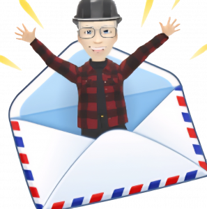 Bitmoji - Mail PNG